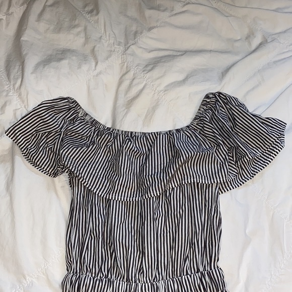stripped romper - Picture 4 of 7